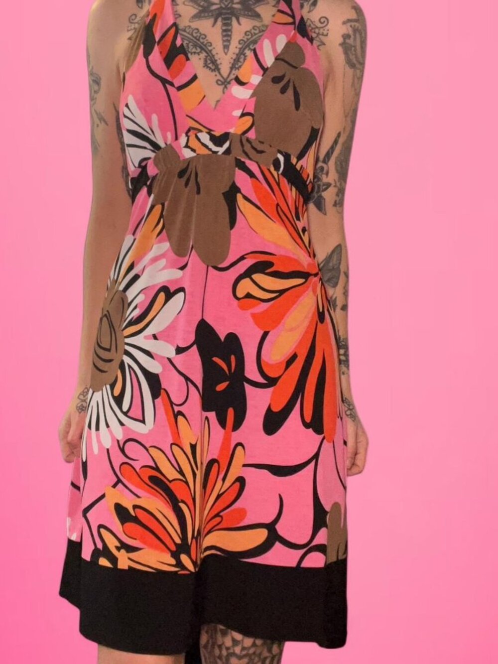 Y2K vintage halter B. Darlin dress